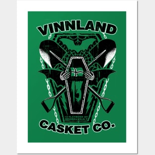 "Vinnland Casket Co Green" Posters and Art